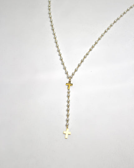 Collier Croix - Maison Blondie